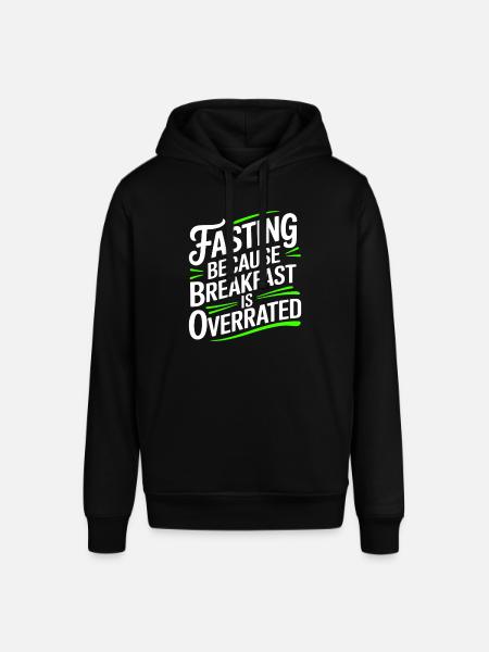 Intermittent fasting Intermittent fasting - Stanley/Stella SOUNDER Unisex Hoodie - black