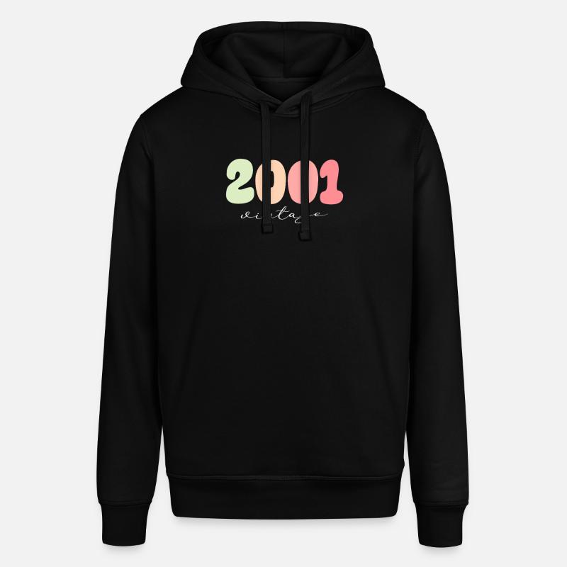 Année de naissance 2001 - Sweat à capuche SOUNDER Stanley/Stella Unisexe - noir