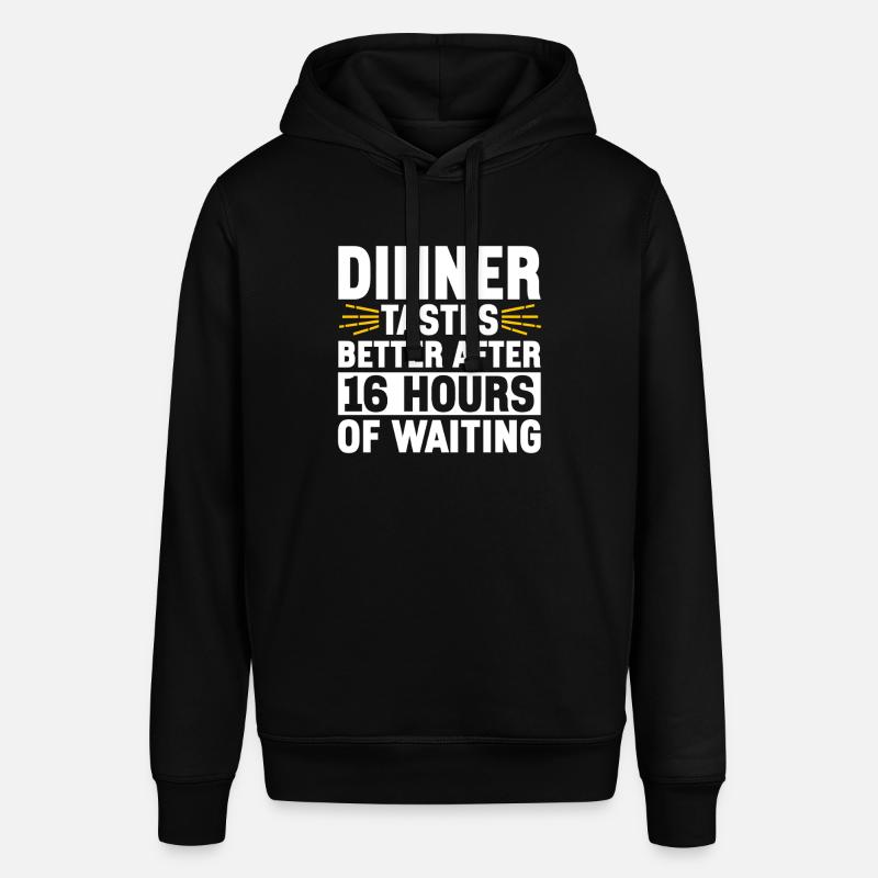 Intermittent fasting Intermittent fasting - Stanley/Stella SOUNDER Unisex Hoodie - black