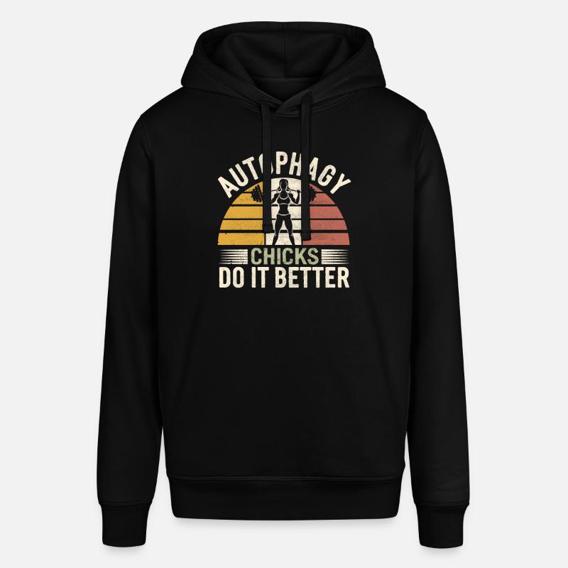 Intermittent fasting Intermittent fasting - Stanley/Stella SOUNDER Unisex Hoodie - black