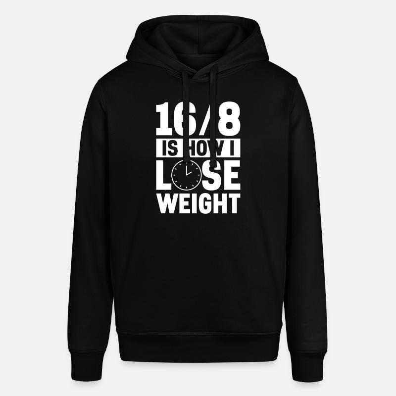Intermittent fasting Intermittent fasting - Stanley/Stella SOUNDER Unisex Hoodie - black