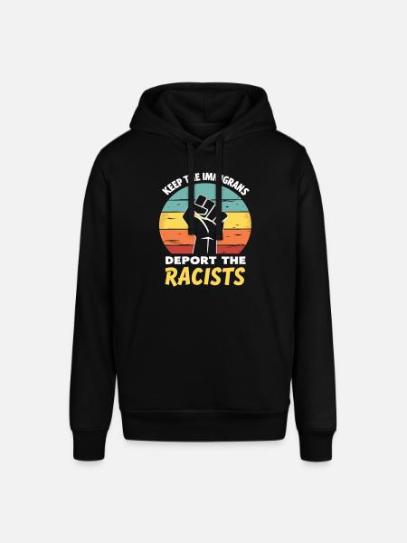 Anti-Racism Diversity, Justice & Equality - Stanley/Stella SOUNDER Unisex Hoodie - black