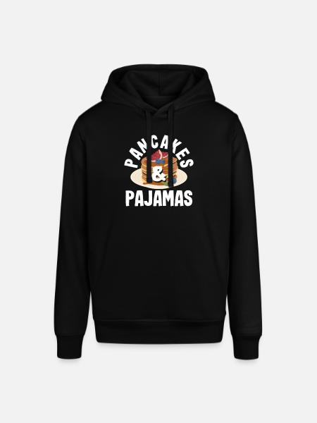 Pancakes and pyjamas Breakfast pleasure - Stanley/Stella SOUNDER Unisex Hoodie - black