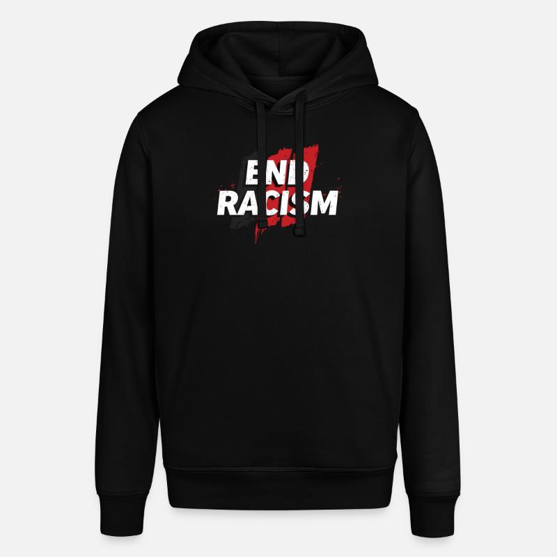 Antiracisme, égalité et diversité - Sweat à capuche SOUNDER Stanley/Stella Unisexe - noir