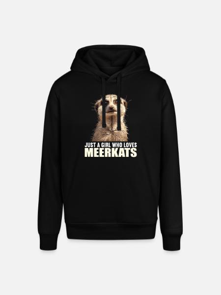Meerkat Erdmännchen - Stanley/Stella Unisex Hoodie SOUNDER - Schwarz