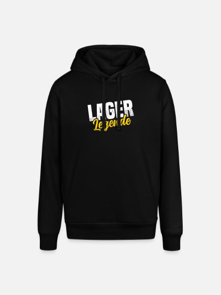 Lager Legende - Stanley/Stella Unisex Hoodie SOUNDER - Schwarz