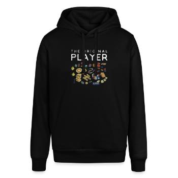 Brettspiel - Stanley/Stella Unisex Hoodie SOUNDER - Schwarz - Vorne - Alina (178cm) & Michal (187cm)