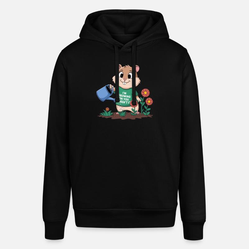 Ich Wachse Auf Dir, Oder? - Stanley/Stella Unisex Hoodie SOUNDER - Schwarz
