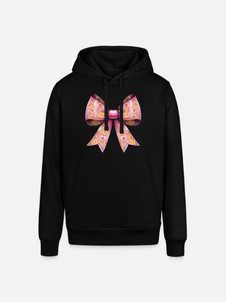 Coquette Sløjfe Saranghae Kpop Finger Hjerte Lyserød - Stanley/Stella SOUNDER unisex hoodie - sort
