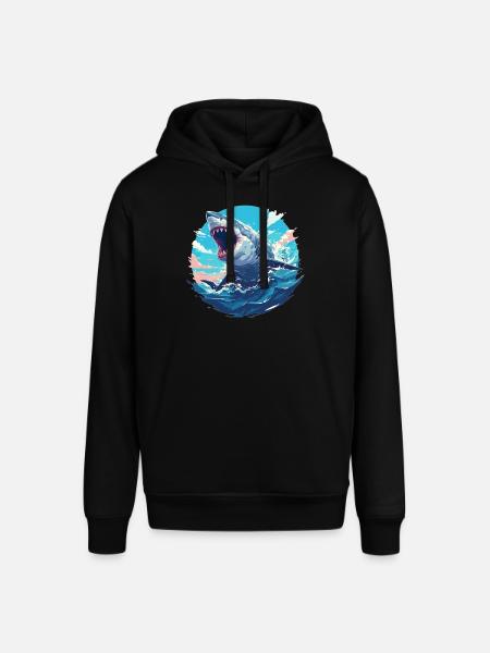 Sharks Shark - Stanley/Stella SOUNDER Unisex Hoodie - black