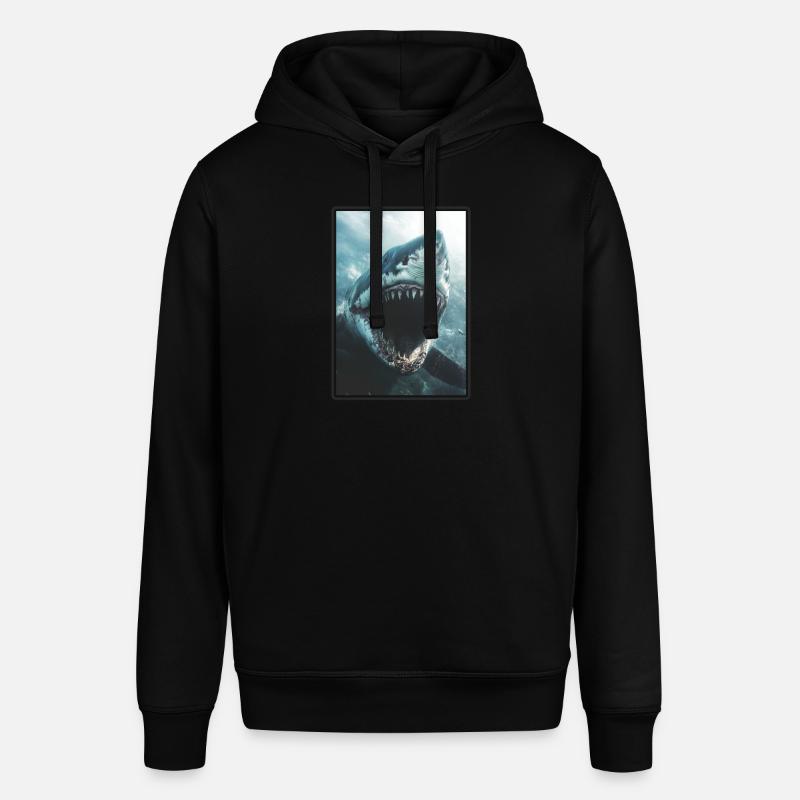 Requins Requin - Sweat à capuche SOUNDER Stanley/Stella Unisexe - noir