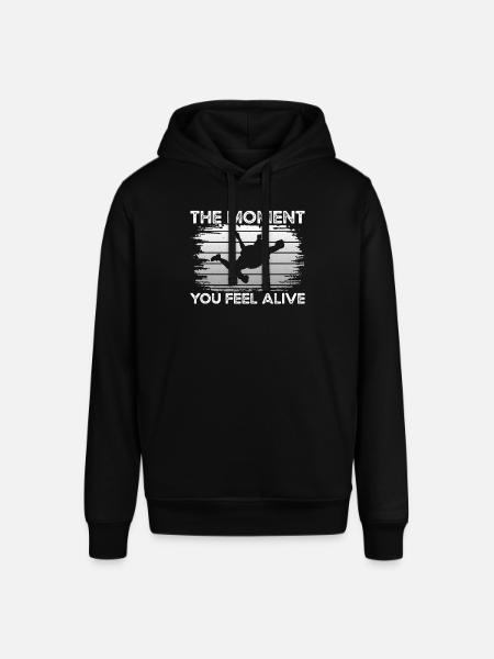 Parachute Feel Alive - Stanley/Stella SOUNDER Unisex Hoodie - black