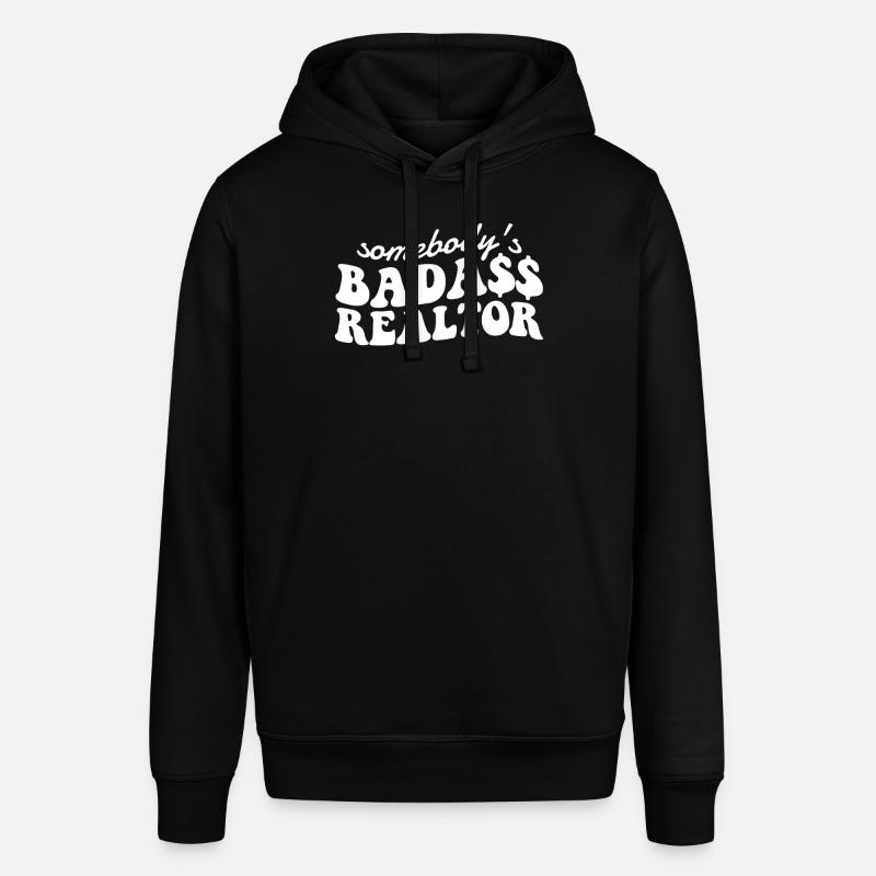 Agent immobilier Agent immobilier Cadeau - Sweat à capuche SOUNDER Stanley/Stella Unisexe - noir
