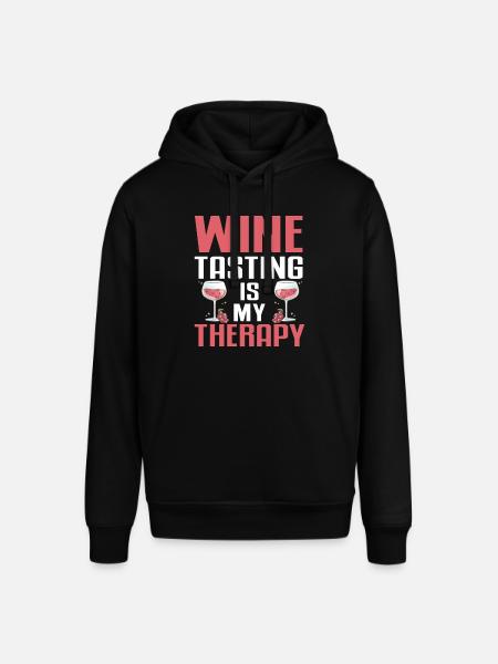 Wine Tasting Funny Wine Lover - Stanley/Stella SOUNDER Unisex Hoodie - black