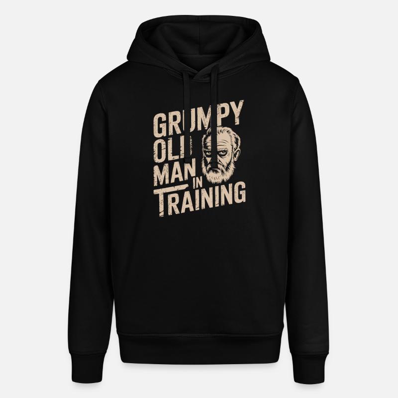 Grumpy Old Man Grumpy - Stanley/Stella SOUNDER Unisex Hoodie - black