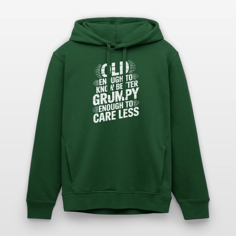 Grumpy Old Man Grumpy Stanley/Stella SOUNDER Unisex Hoodie
