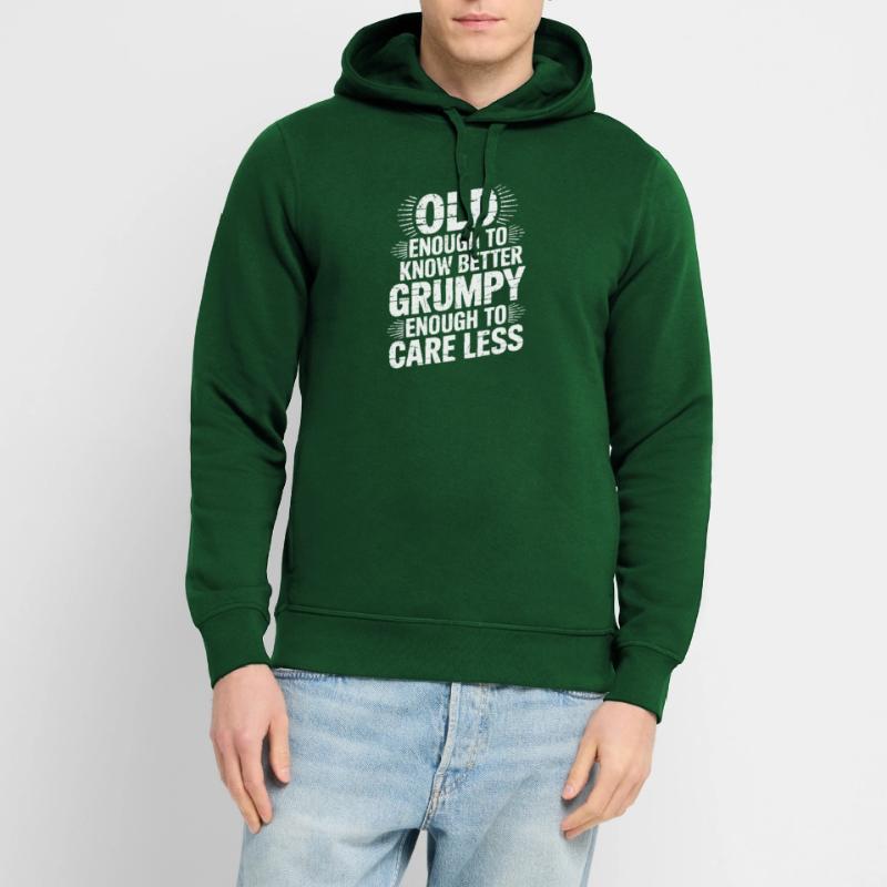 Grumpy Old Man Grumpy Stanley/Stella SOUNDER Unisex Hoodie