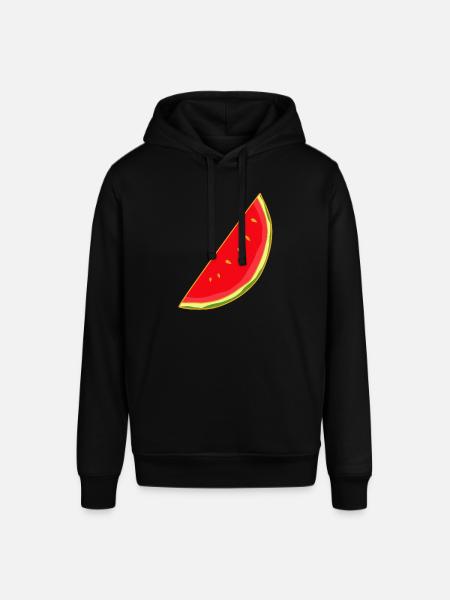 Melon, Melons, Summer, Fruit, Fruit - Stanley/Stella SOUNDER Unisex Hoodie - black