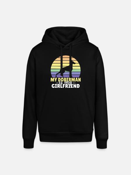 Doberman Gifts - Stanley/Stella Unisex Hoodie SOUNDER - Schwarz