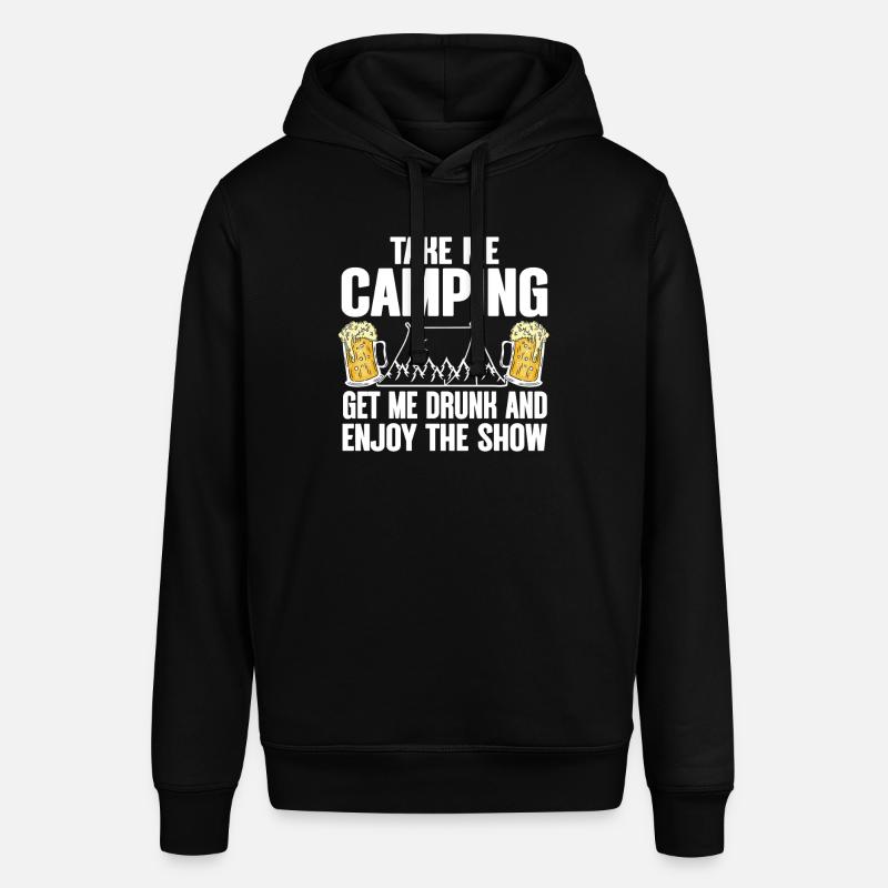 Camping Feu de camp Camper - Sweat à capuche SOUNDER Stanley/Stella Unisexe - noir