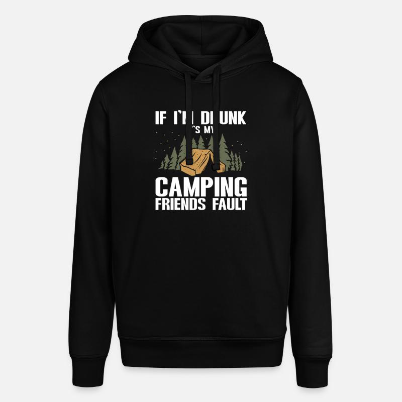 Camping Feu de camp Camper - Sweat à capuche SOUNDER Stanley/Stella Unisexe - noir
