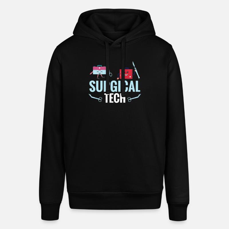 Technique chirurgicale : j’apporte beaucoup - Sweat à capuche SOUNDER Stanley/Stella Unisexe - noir