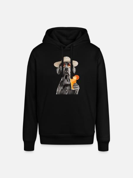 Deutsche Dogge - Stanley/Stella Unisex Hoodie SOUNDER - Schwarz