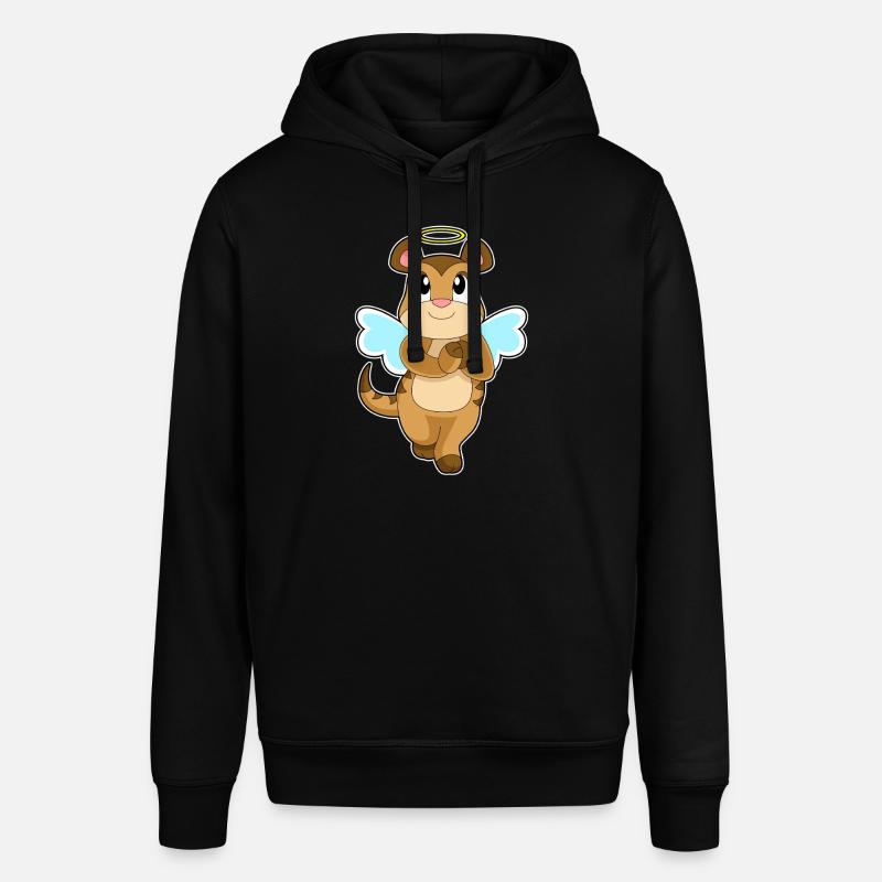 Ailes d’ange suricate - Sweat à capuche SOUNDER Stanley/Stella Unisexe - noir