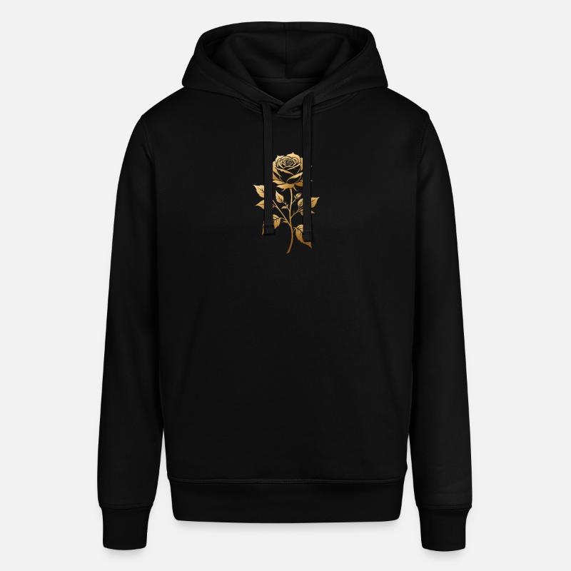 Or Rose Élégance - Sweat à capuche SOUNDER Stanley/Stella Unisexe - noir