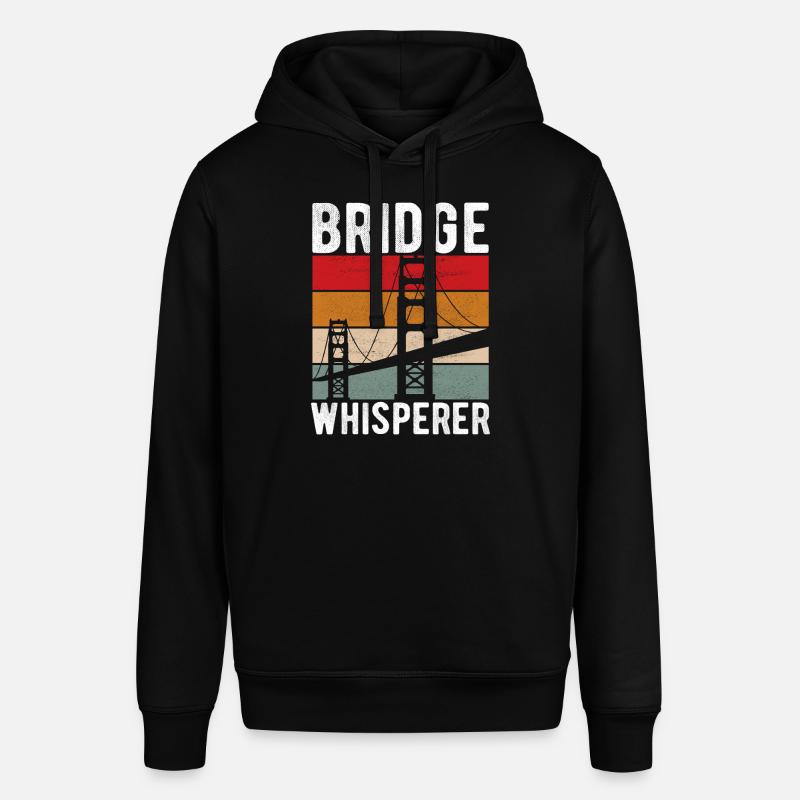 Bridge Engineer Bridge Construction - Stanley/Stella SOUNDER Unisex Hoodie - black