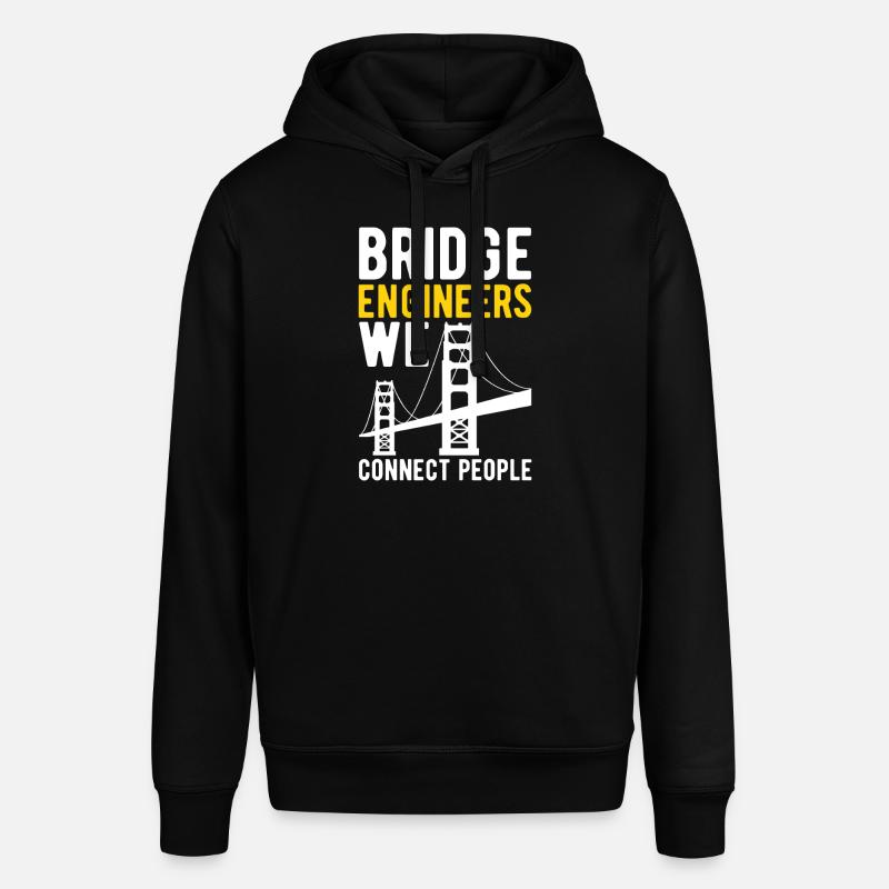 Bridge Engineer Bridge Construction - Stanley/Stella SOUNDER Unisex Hoodie - black