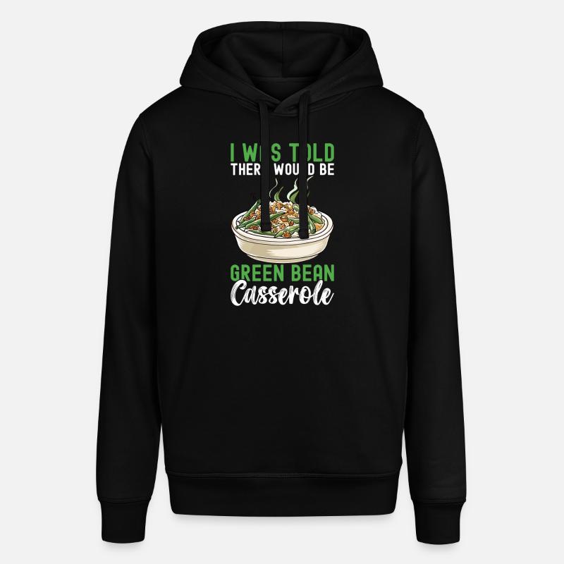 Casserole de haricots verts - Sweat à capuche SOUNDER Stanley/Stella Unisexe - noir