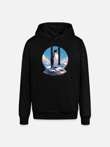 Penguins Penguin - Stanley/Stella SOUNDER Unisex Hoodie - black