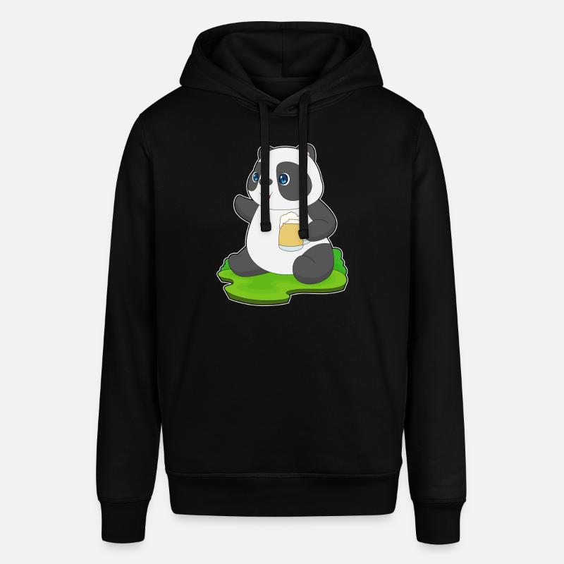 Panda Bier - Stanley/Stella Unisex Hoodie SOUNDER - Schwarz