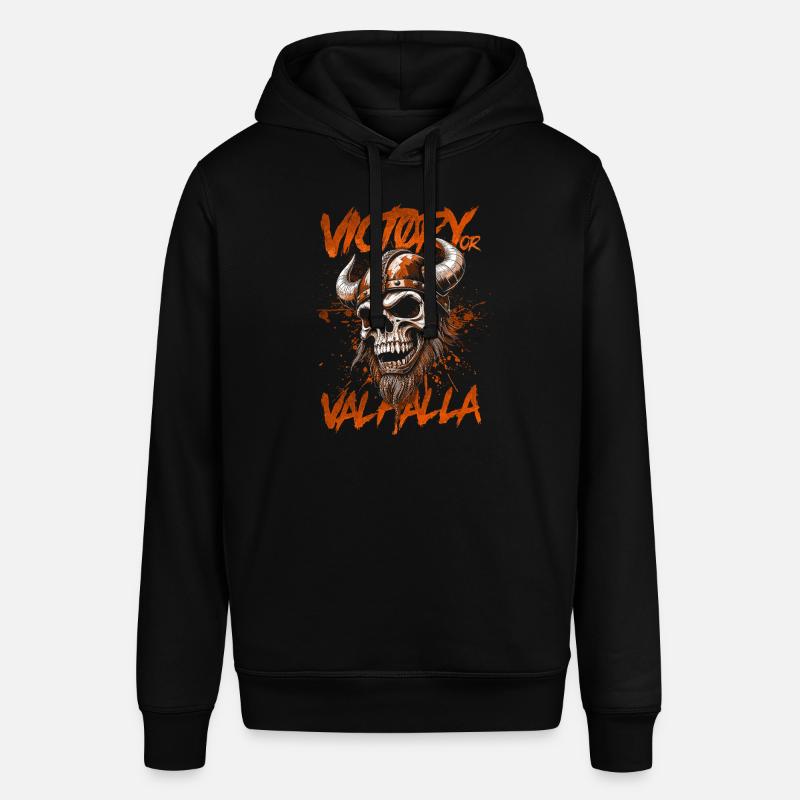 Nordischer Wikingersieg oder Walhalla - Stanley/Stella Unisex Hoodie SOUNDER - Schwarz