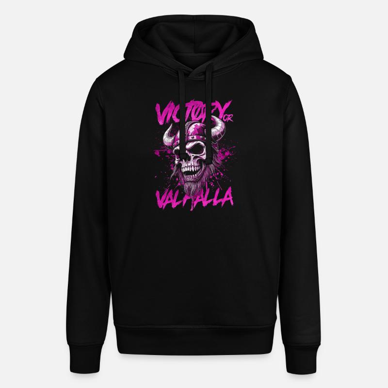 Nordischer Wikingersieg oder Walhalla - Stanley/Stella Unisex Hoodie SOUNDER - Schwarz