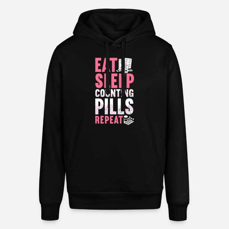 Technicien en pharmacie - Sweat à capuche SOUNDER Stanley/Stella Unisexe - noir