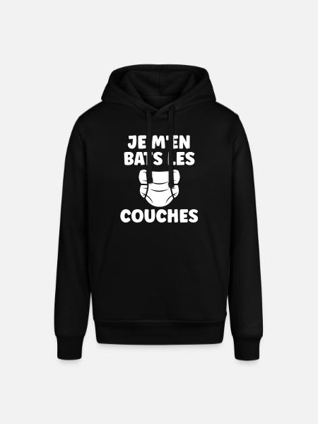 Couches - Sweat à capuche SOUNDER Stanley/Stella Unisexe - noir