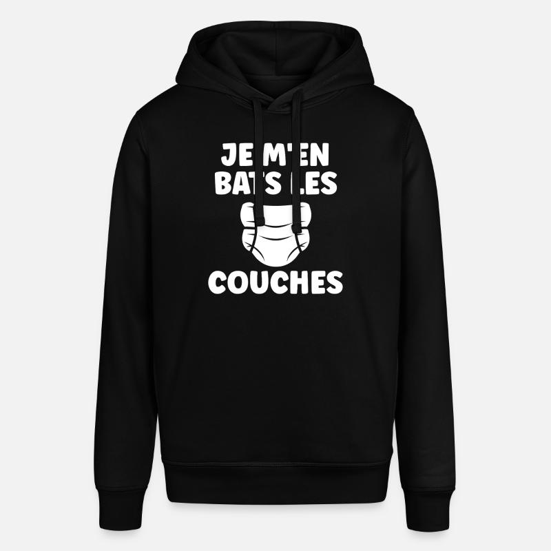 Couches - Sweat à capuche SOUNDER Stanley/Stella Unisexe - noir