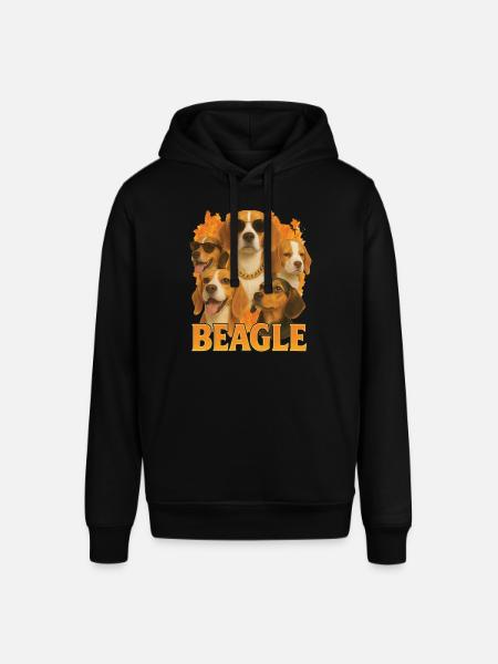 Beagle - Stanley/Stella Unisex Hoodie SOUNDER - Schwarz