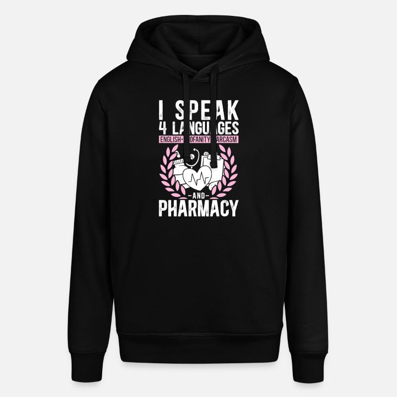 Technicien en pharmacie - Sweat à capuche SOUNDER Stanley/Stella Unisexe - noir