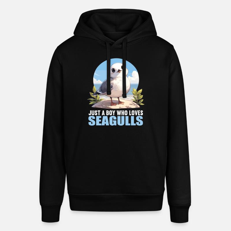 Mouettes Mouette - Sweat à capuche SOUNDER Stanley/Stella Unisexe - noir