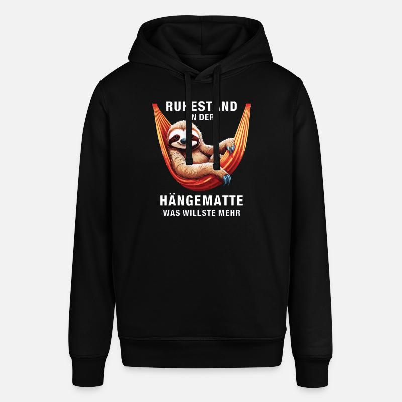RETRAITE DANS LE HAMAC - Sweat à capuche SOUNDER Stanley/Stella Unisexe - noir