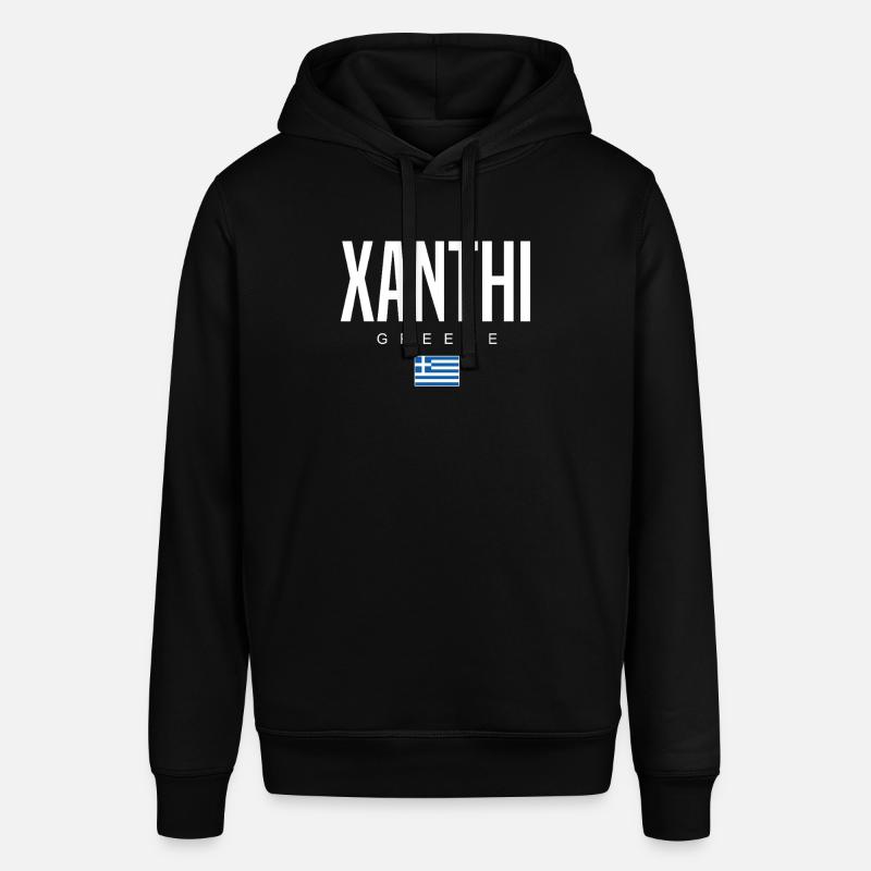 Xanthi, Grèce - Sweat à capuche SOUNDER Stanley/Stella Unisexe - noir