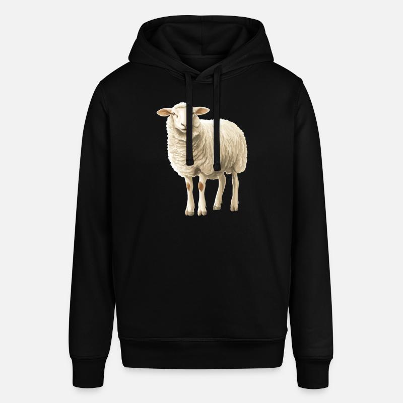 Mouton Mouton - Sweat à capuche SOUNDER Stanley/Stella Unisexe - noir