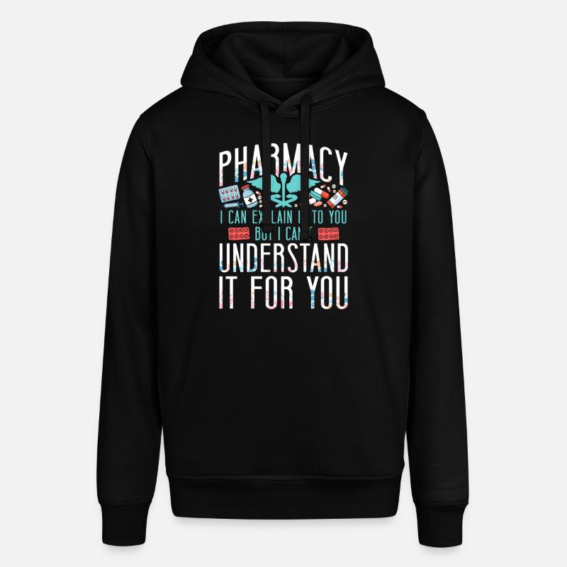 Pharmacy Tech Technician - Stanley/Stella SOUNDER Unisex Hoodie - black
