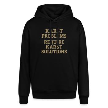 Speleology Cave Science Caving Student Geology - Stanley/Stella SOUNDER Unisex Hoodie - black - Front - Alina (178cm) & Michal (187cm)