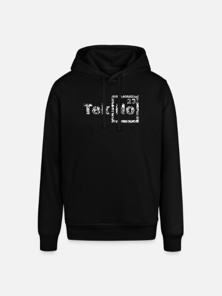 Tekno 23 logo wash - Stanley/Stella Unisex Hoodie SOUNDER - Schwarz