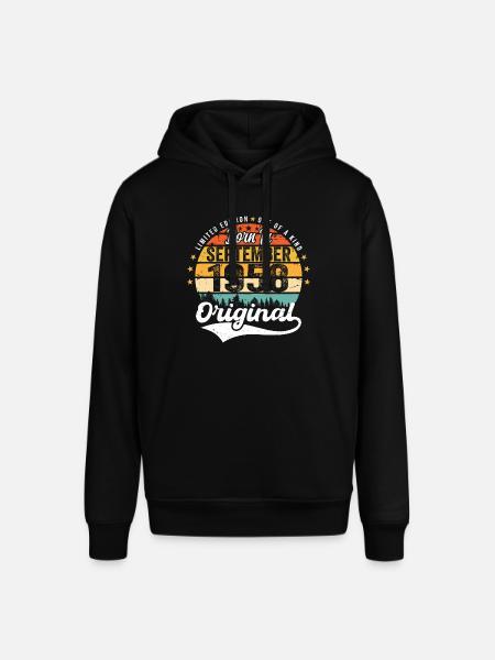 September 1958 Jubilee 1958 September - Stanley/Stella SOUNDER Unisex Hoodie - black