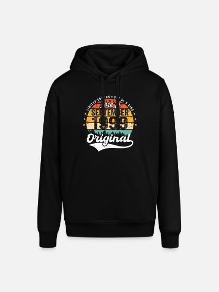 September 1999 Jubilee 1999 September - Stanley/Stella SOUNDER Unisex Hoodie - black